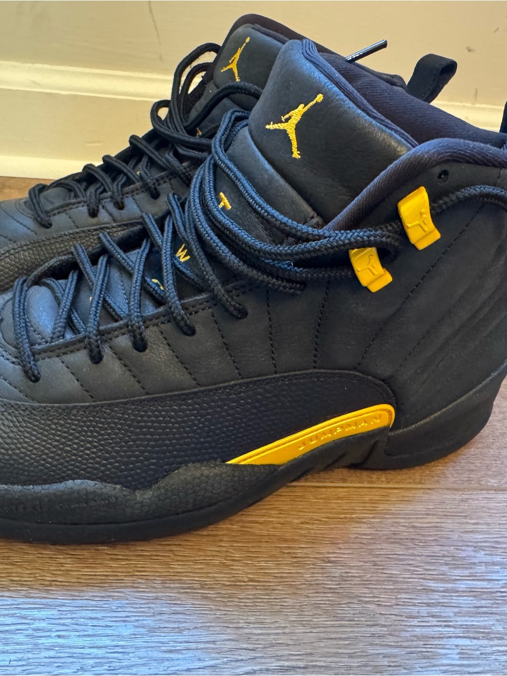 Nike Air Jordan 12 Retro "Black Taxi” 2022 Sneakers - Picture 4 of 9